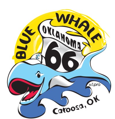 Blue Whale T-shirt design. by Shelly Cailler